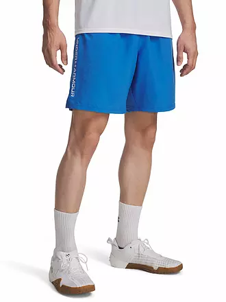 UNDER ARMOUR | Short UA Woven Wordmark pour homme | blau